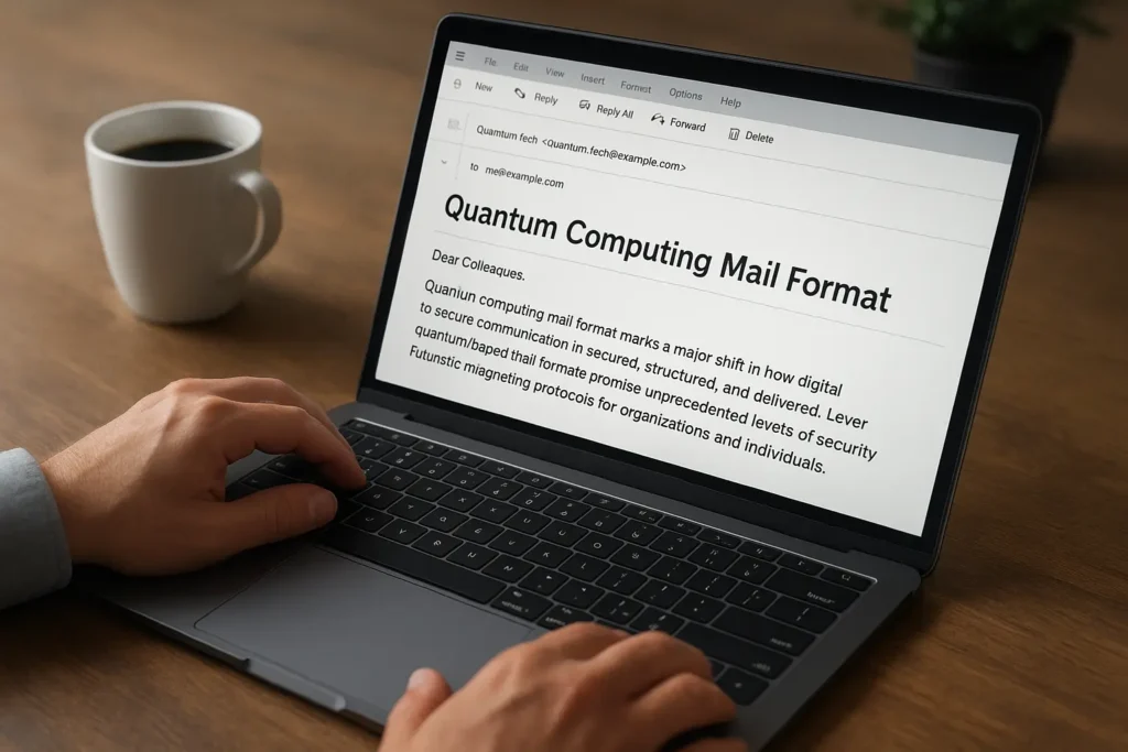 quantum computing mail format