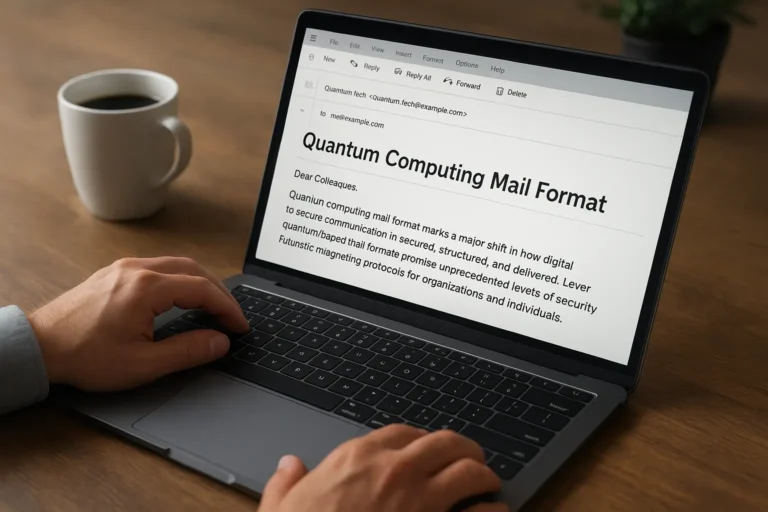 quantum computing mail format