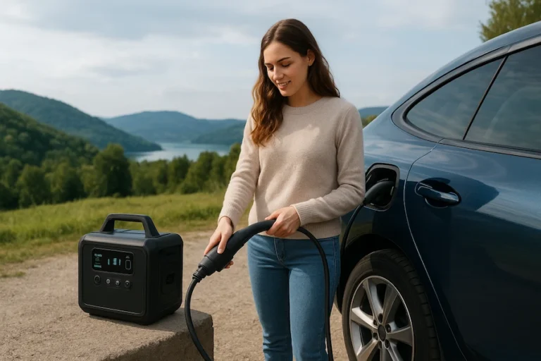 portable ev charging station​