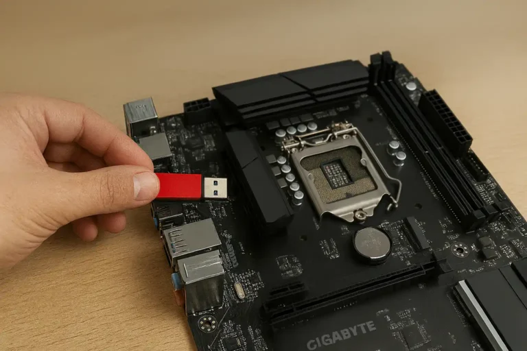 update gigabyte motherboard bios