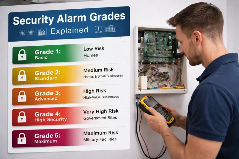 security alarm grades
